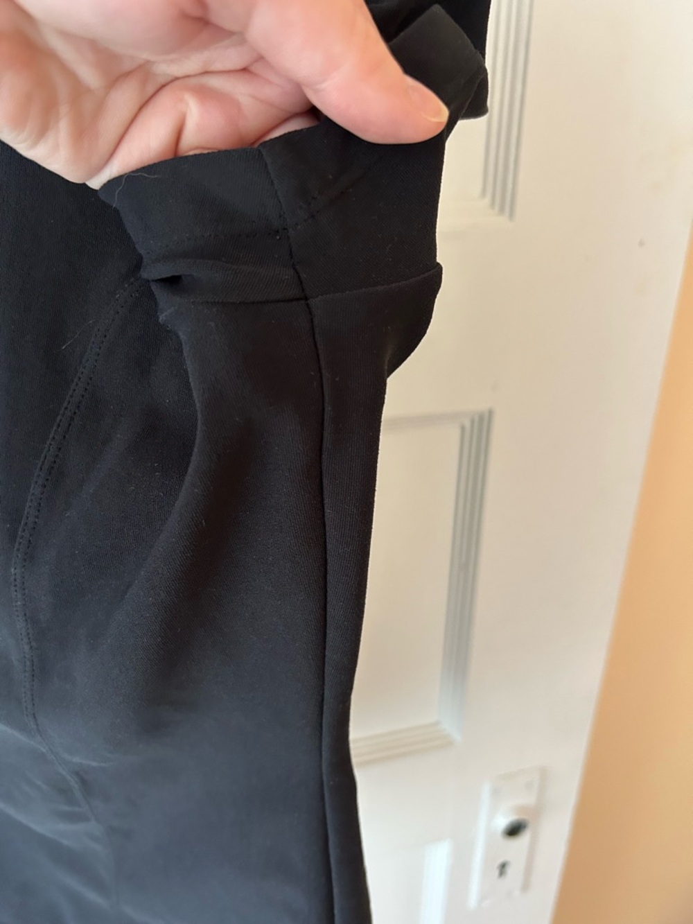 Nike Black V-Neck Short Sleeve Performance Tee - Picture 8 of 8